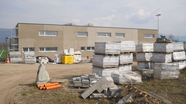 Na dokončení druhej etapy športparku Pltníky sa intenzívne pracuje 