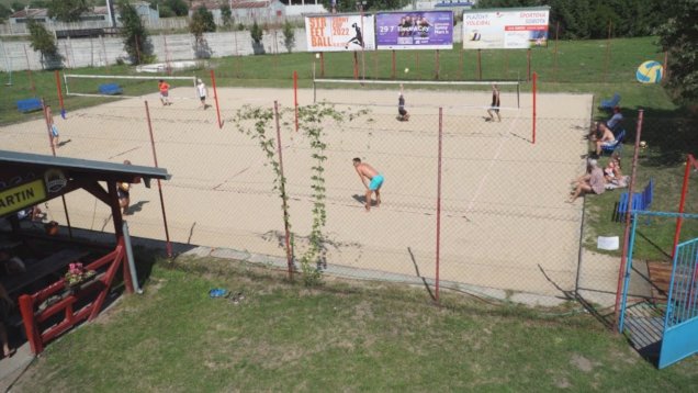 Na martinskom kúpalisku sa konal turnaj v plážovom volejbale a vo futbale