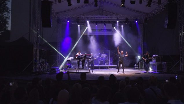 Po dlhom čase to v Martine ožilo. Do amfika prišla známa slovenská skupina