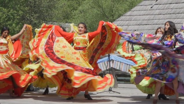 Skanzen bol plný rómskej kultúry, muziky a tancov