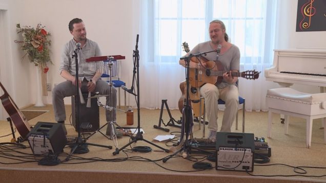 Svojim koncertom pohladili duše návštevníkov. Marek a Martin Geišbergovci ponúkli Vrútočanom neopakovateľné zážitky