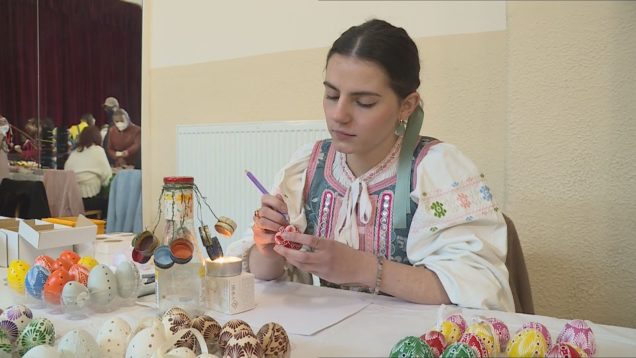 V Katolíckom kultúrnom dome vo Vrútkach mohli návštevníci vidieť tradičné veľkonočné výrobky