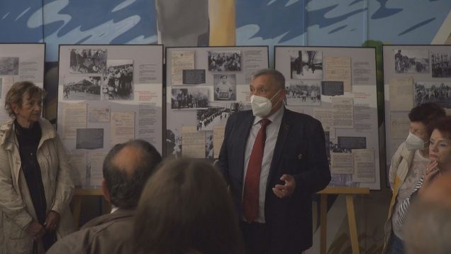 V Martine je inštalovaná putovná výstava, ktorá by mala otvoriť oči a ukázať čo brutalita vojny dokáže