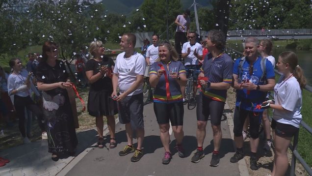 V stredu bola slávnostne otvorená aj vrútocká časť novej cyklotrasy
