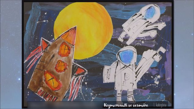 Vesmír očami detí je plný hýrivých farieb, planét, hviezd i bizarných postavičiek  