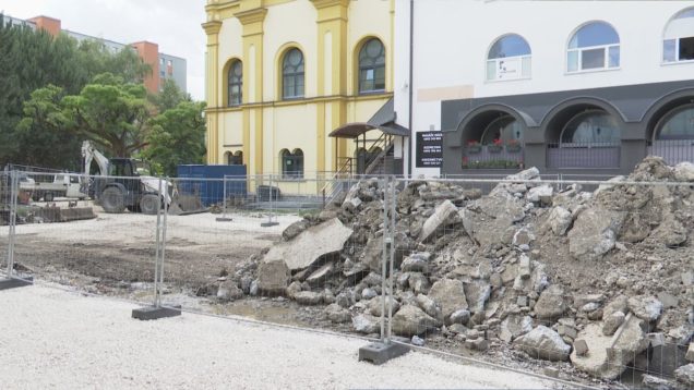 Vo Vrútkach dostáva nový šat pešia zóna. V rámci rekonštrukcie pribudnú fontány, detské ihrisko, systém na zadržiavanie dažďovej vody a myslí sa aj na dostatok zelene
