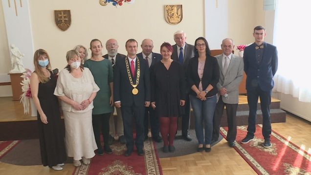 Vrútocká radnica ocenila rad osobností, ktoré zviditeľňujú mesto doma i za hranicami Slovenska