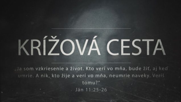 Živá Krížová cesta v Kláštore pod Znievom